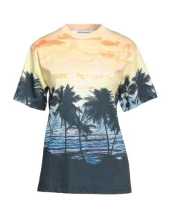 PACO RABANNE Yellow Women‘s T-shirt