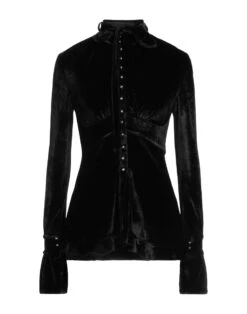 PACO RABANNE Black Women‘s Shirts & Blouses With Bow