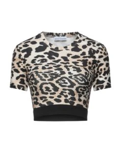 PACO RABANNE Beige Women‘s Crop Top