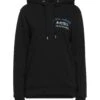 PACO RABANNE Black Women‘s Hooded Sweatshirt