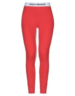PACO RABANNE Red Women‘s Leggings