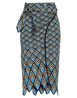 PACO RABANNE Black Women‘s Midi Skirt