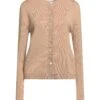PACO RABANNE Camel Women‘s Cardigan