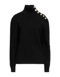 PACO RABANNE Black Women‘s Turtleneck