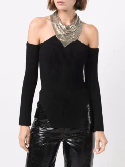 Women Paco Rabanne Triangle Scarf -Paco Rabanne 14807811 36035329 1000