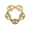 Women Paco Rabanne Gold-tone Disc And Clasp Bracelet