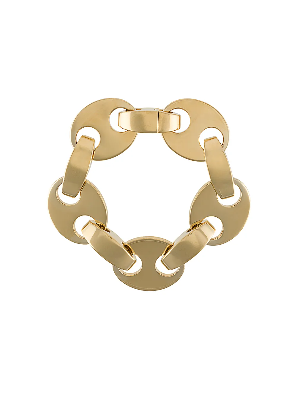 Women Paco Rabanne Gold-tone Disc And Clasp Bracelet 1 Women Paco Rabanne Gold-tone Disc And Clasp Bracelet