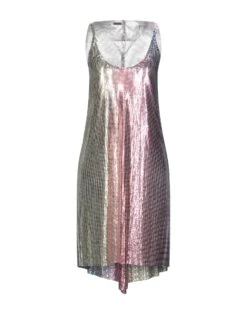 PACO RABANNE Pink Women‘s Sequin Dress