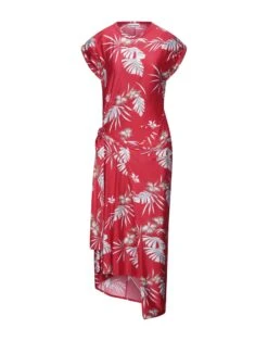 PACO RABANNE Red Women‘s Midi Dress