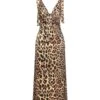 PACO RABANNE Camel Women‘s Long Dress