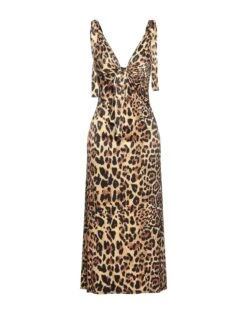 PACO RABANNE Camel Women‘s Long Dress