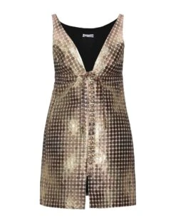 PACO RABANNE Sand Women‘s Short Dress
