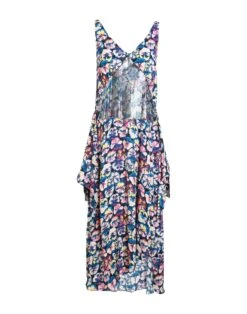 PACO RABANNE Blue Women‘s Long Dress