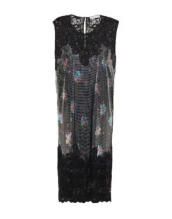 PACO RABANNE Black Women‘s Midi Dress