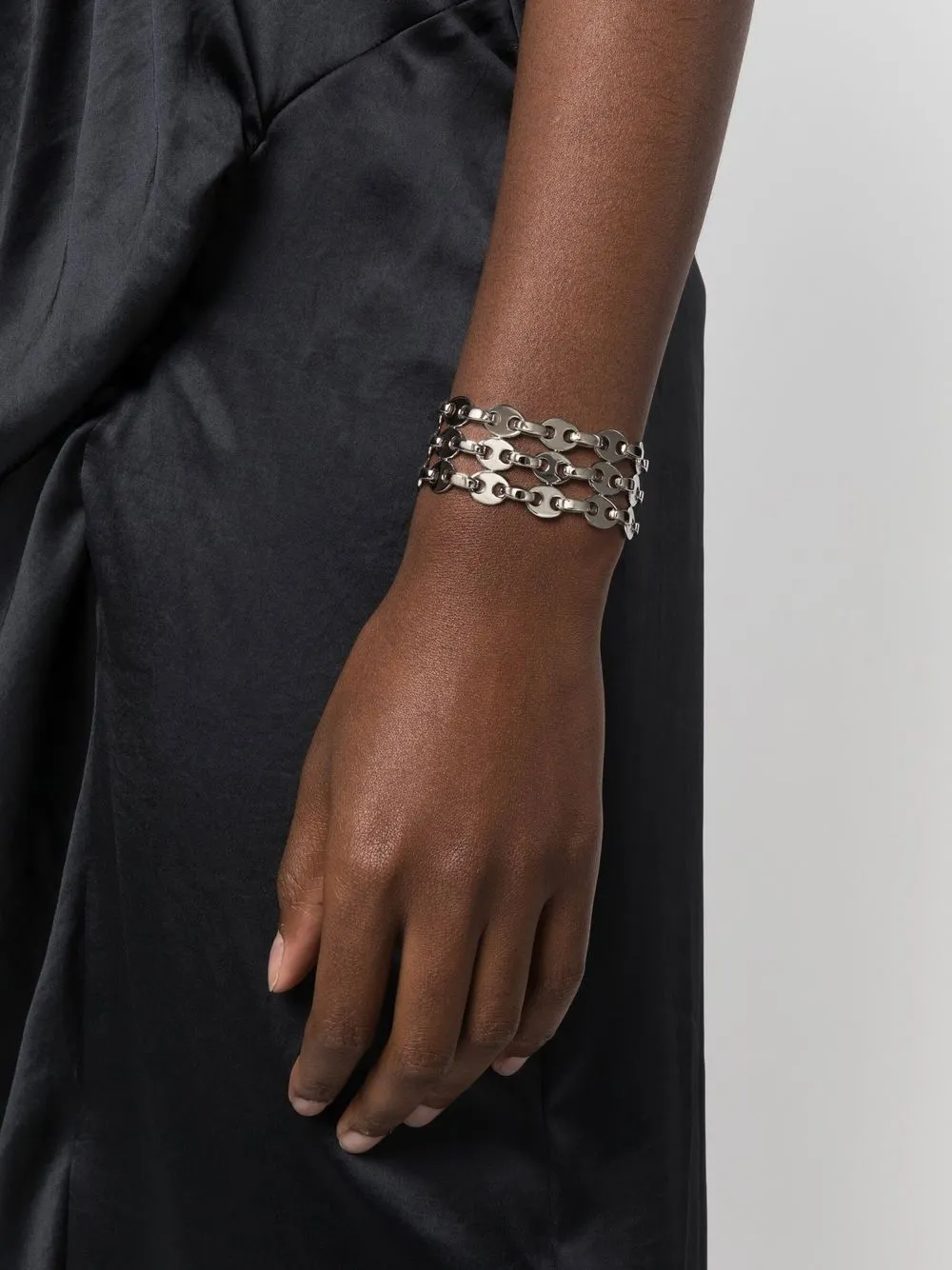 Women Paco Rabanne Nano Eight 3-row Bracelet 2 Women Paco Rabanne Nano Eight 3-row Bracelet - Image 2