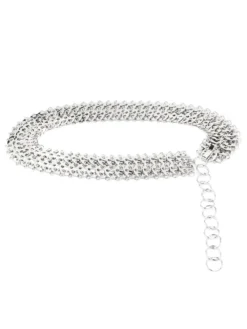 Women Paco Rabanne Chainmail Adjustable Belt