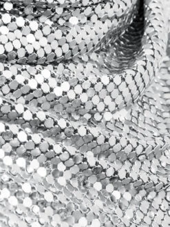 Paco Rabanne Pixel Chainmail Scarf In Silver -Paco Rabanne 19EBB0018MET004 22