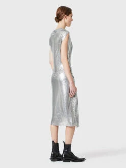 Paco Rabanne Silver Mesh Drape Dress -Paco Rabanne 19EIRO023MH0062 007003001 X 3 desktop 874x1311 1