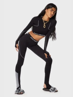 Paco Rabanne Bodyline Technical Leggings