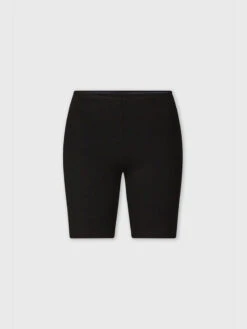 Paco Rabanne Bodyline Black Bike Short In Jersey -Paco Rabanne 19EJPA006VI0071 P001 1