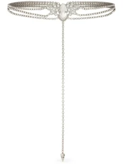 Women Paco Rabanne Crystal-embellished Belt