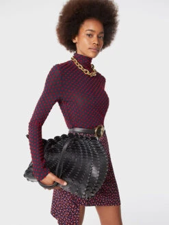 Paco Rabanne Black Pacoïo Tote -Paco Rabanne 20ASS0198CLF037 P001 1