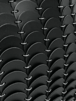 Paco Rabanne Black Pacoïo Tote -Paco Rabanne 20ASS0198CLF037 P001 4