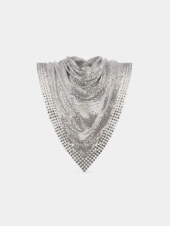 Paco Rabanne Metallic Chain-mail Scarf