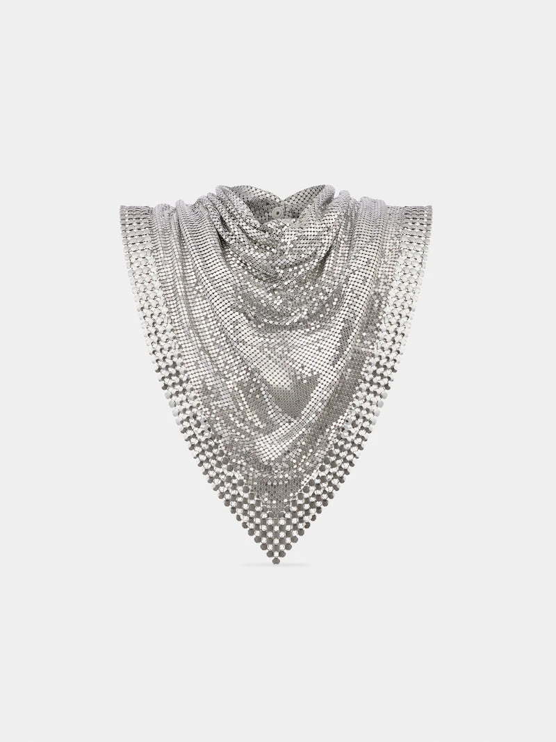 Paco Rabanne Metallic Chain-mail Scarf 1 Paco Rabanne Metallic Chain-mail Scarf