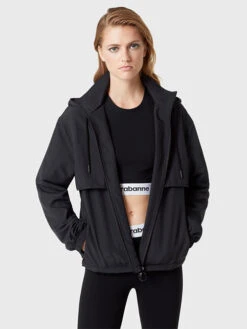 Paco Rabanne Bodyline Cotton Hooded Vest