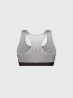 Paco Rabanne Bodyline Brassiere In Silver Lurex Jersey -Paco Rabanne 20pjto001vi0222 p040 5