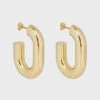 Paco Rabanne Gold XL Link Earrings