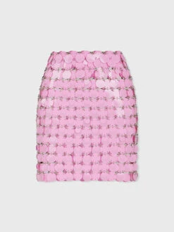 Paco Rabanne Pink Sparkle Skirt