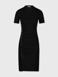 Paco Rabanne Short Pleated Dress