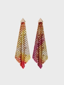 Paco Rabanne Pixel Earrings