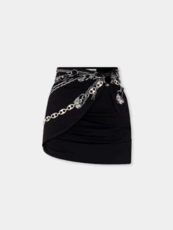 Paco Rabanne Short Skirt With Chains