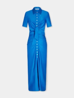 Paco Rabanne Blue Long Dress