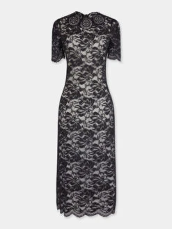 Paco Rabanne Lace Long Dress