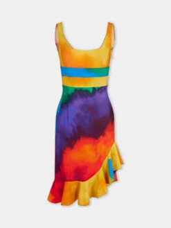 Paco Rabanne Multicolor Short Dress