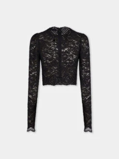 Paco Rabanne Lace Top -Paco Rabanne 23PJTO503PA0170 P001 3