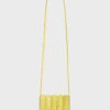 Paco Rabanne YELLOW SMALL PACOÏO BAG
