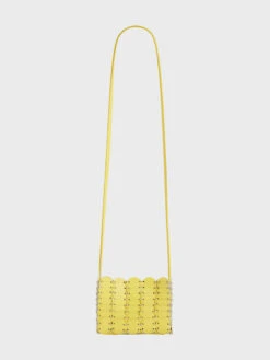 Paco Rabanne YELLOW SMALL PACOÏO BAG