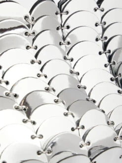 Paco Rabanne Mini Silver Pacoïo Caba Bag -Paco Rabanne 23SSS0197SYN025 P040 4