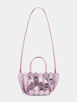 Paco Rabanne Mini Pink Pacoïo Caba Bag