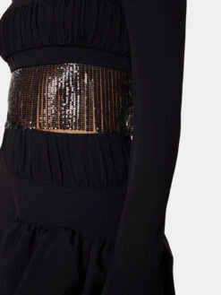 Paco Rabanne Dressy Black Top -Paco Rabanne 23scto500ac0069 p001 4 51a58626 a7a1 4034 9ca0 519736dac3cf