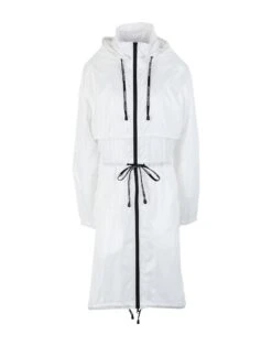 PACO RABANNE White Women‘s Full-length Jacket