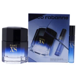 Paco Rabanne Pure XS By Paco Rabanne For Men - 2 Pc Gift Set 3.4oz EDT Spray, 0.68oz EDT Spray