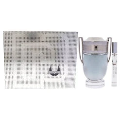 Paco Rabanne Invictus By Paco Rabanne For Men - 2 Pc Gift Set 5.1 Oz EDT Spray, 0.34oz EDT Spray