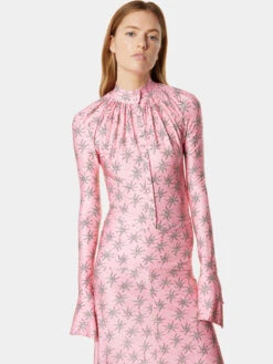 Paco Rabanne Pink Long Dress -Paco Rabanne LOOK11 025 1