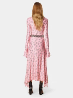 Paco Rabanne Pink Long Dress -Paco Rabanne LOOK11 043 1